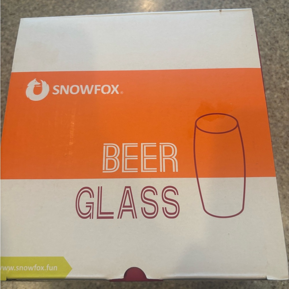 Silver Beer Glass